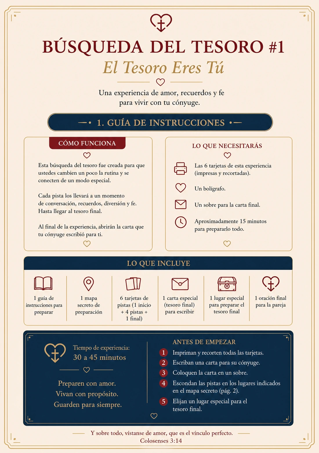 Búsqueda del Tesoro para parejas