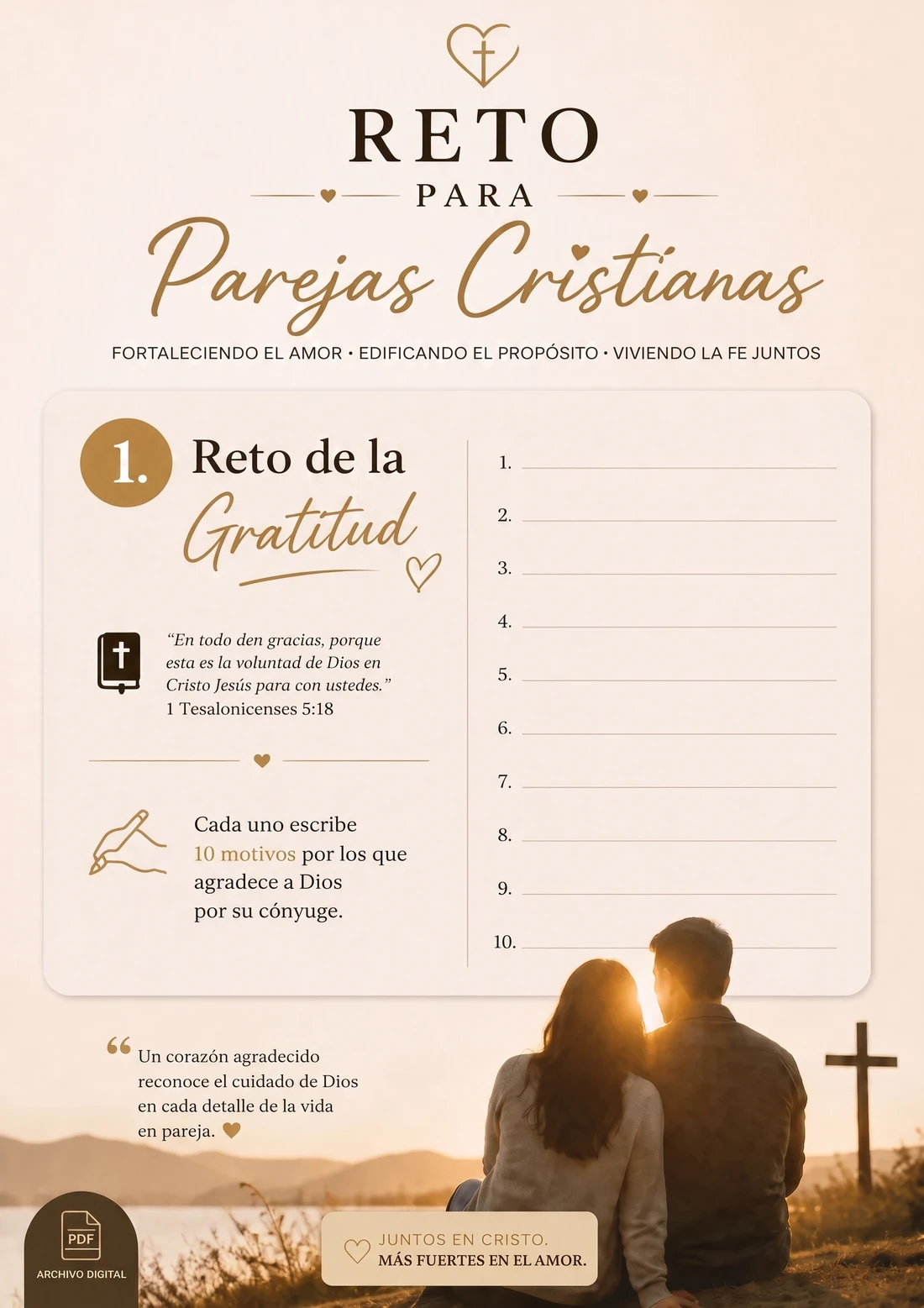 Reto para Parejas Cristianas