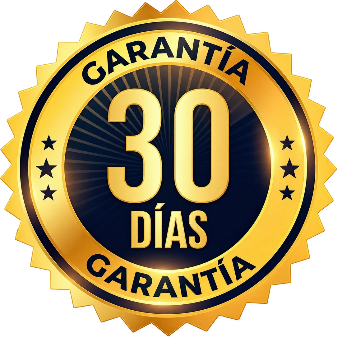 Sello de garantía incondicional de 30 días